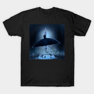 Swan Over Crow T-Shirt